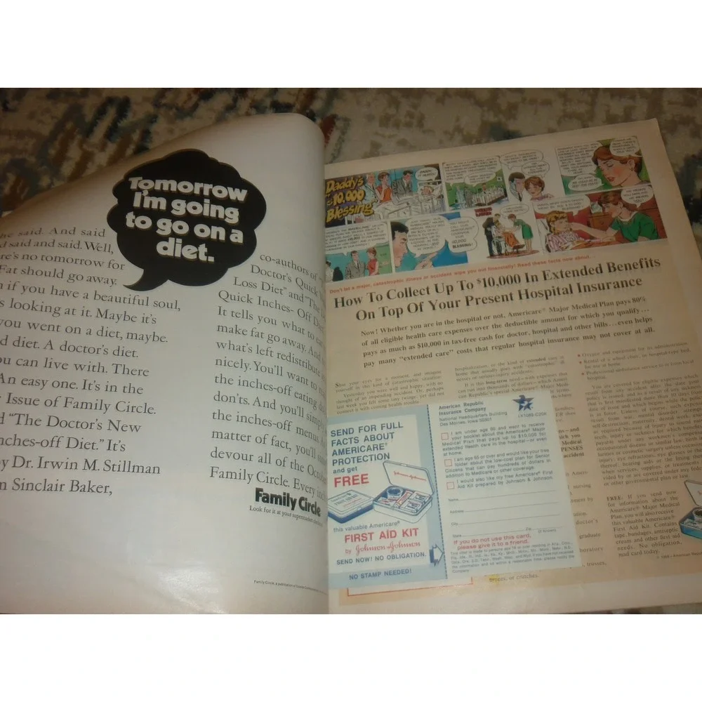 Vintage LOOK Magazine October 7 1969 Judy Garland 1970 US Cars Auto Preview